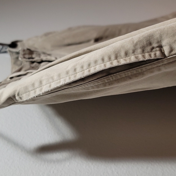 patagonia High Waist Khaki Chino Shorts Vintage 90's Casual Gorpcore Men's 34 - Picture 5 of 13